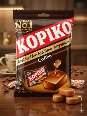 Picture of Kopiko Coffee Candy 40pcs 140g 