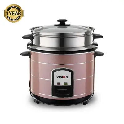 Picture of Vision Rice Cooker 1.8 Liter REL-50-05 SS Coffee (Double Pot)