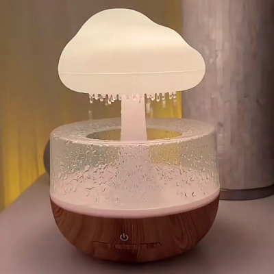 Picture of Mushroom Rainfall Relax Humidifier With 7 Color Change Manually