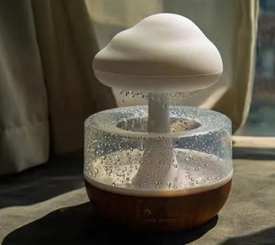 Picture of Mushroom Rainfall Relax Humidifier With 7 Color Change Manually