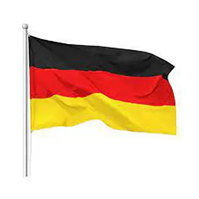 Picture of Germany National Flag 5ft X 3ft - Multicolor
