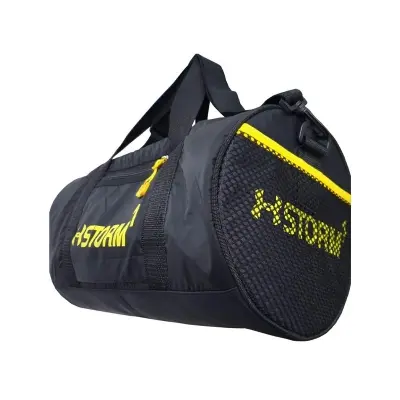 Picture of Gym Bag With Extra Chamber for shoes - Black - Black