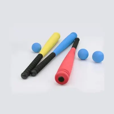 Picture of 24" Kids EVA Foam Baseball bat  Practice Stick & Ball Set- 1pcs - Multicolor