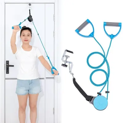 Picture of Pulley Exercisers, Pulley Systems, Range Of Motion Exercises, Cable Machines, Home Exercises - Multicolor