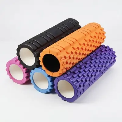 Picture of Yoga Foam Roller for Muscle Massage and Myofascial Trigger Point Release - Multicolor