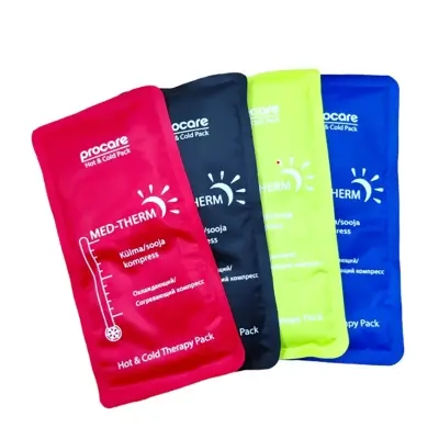 Picture of Reusable Hot and Cold Gel Pack- Ice Pack for Knee, Solder, Back Injuries- Micro woven Heating Pad - Multicolor