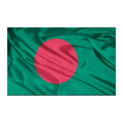Picture of 10 Feet BY 6 Feet Bangladesh National Flag - Multicolor