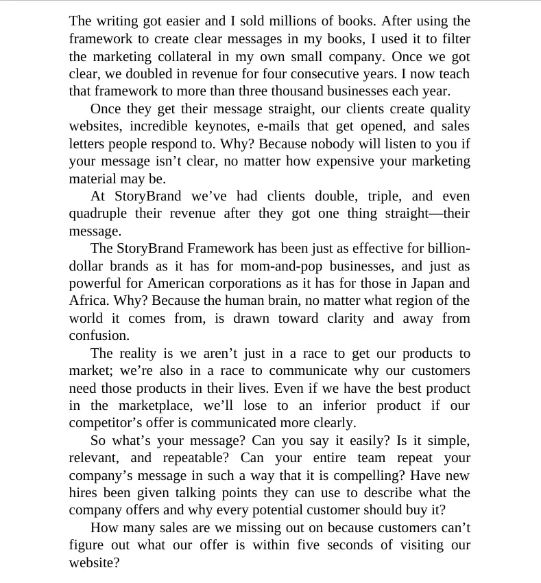 Picture of Building a StoryBrand: Clarify Your Message So Customers Will Listen (Premium Quality Books with Matte Finish)