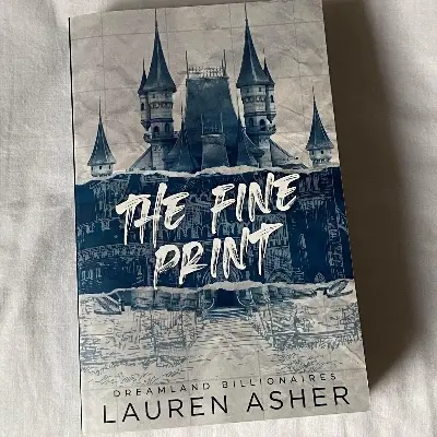 Picture of The Fine Print (Dreamland Billionaires #1) Book by Lauren Asher (Premium Quality Books with Matte Finish)