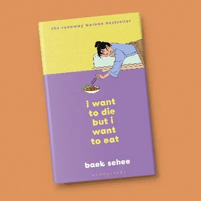 Picture of I Want to Die But I Want to Eat Tteokpokki Book by Baek Sehee (Premium Quality Books with Matte Finish)