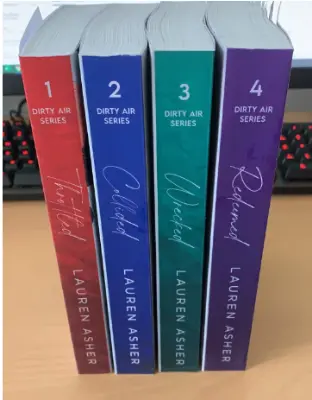 Picture of Dirty Air Series by Lauren Asher (Premium Quality Books with Matte Finish)