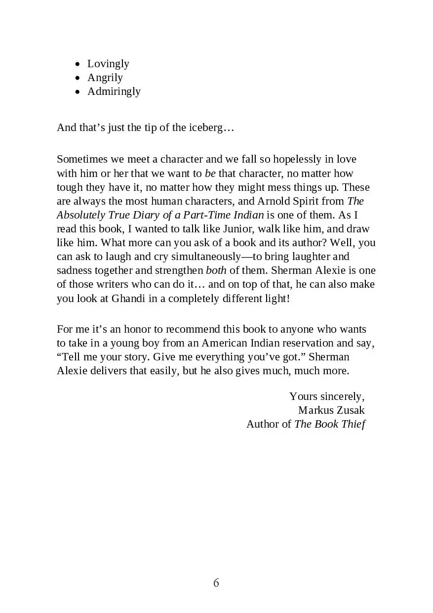 Picture of The Absolutely True Diary of a Part-Time Indian by Sherman Alexie(Premium Quality Books with Matte Finish)