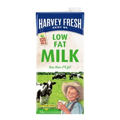 Picture of Harvey Fresh Low Fat Milk - 1 Litre