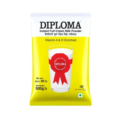 Picture of Diploma Instant Full Cream Milk Powder - 500gm 3 Pcs Combo