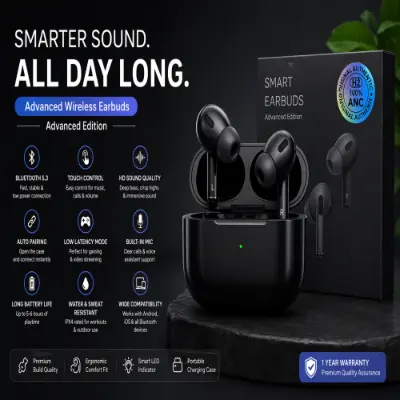 Picture of Apple AirPods Pro 2nd Gen ANC Black Edition Wireless Earbuds