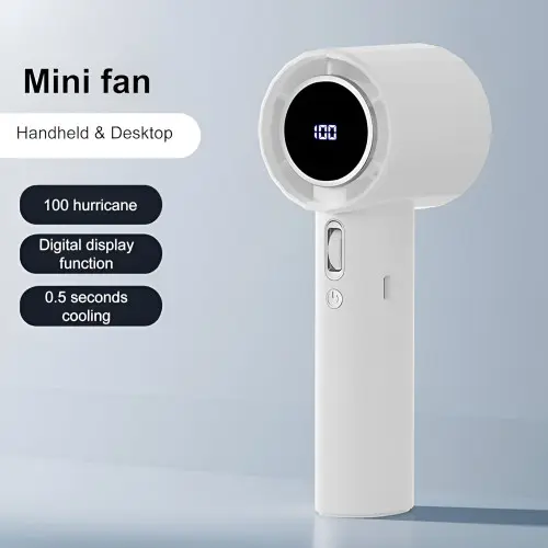 Picture of Small Wind Cannon Fan With Adjustable Speed & Digital Display