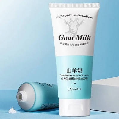 Picture of Goat Milk Amino Acid Cleansing Facial Cleanser Moisturizing Oil Control Amino Acid Cleansing Skin Care