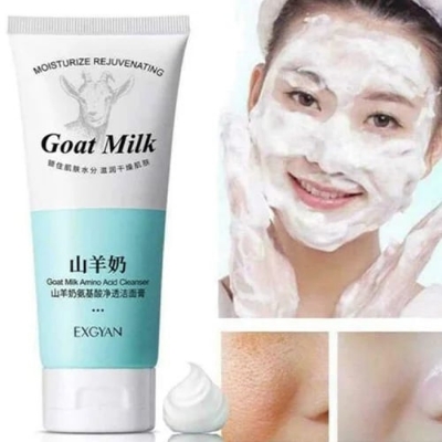 Picture of Goat Milk Amino Acid Cleansing Facial Cleanser Moisturizing Oil Control Amino Acid Cleansing Skin Care