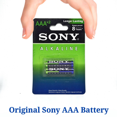 Picture of Sony Alkaline AAA (LR03) Batteries 2pcs