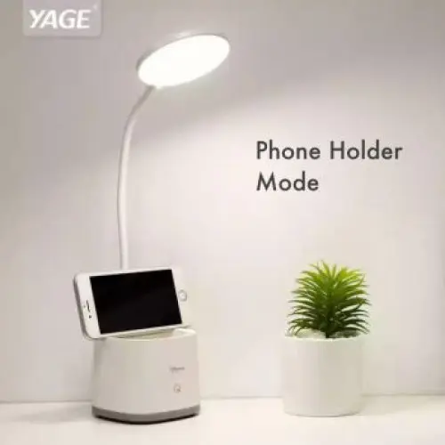Picture of YAGE YG-T109 Table Lamp Pen Holder Desk Lamp Rechargeable USB Reading LED Table light Night Light টেবিল ল্যাম্প পেন হোল্ডার ডেস্ক ল্যাম্প