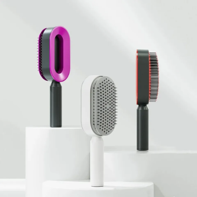 Picture of Self Cleaning Hair Brush, 3D Air Cushion Massager Brush