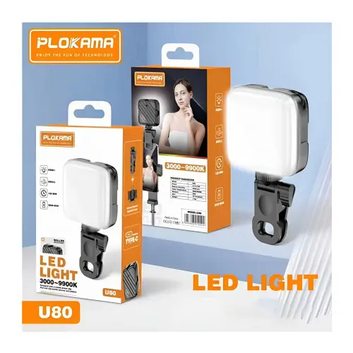 Picture of Plokama U80 LED RGB Mobile Photography and Video Light