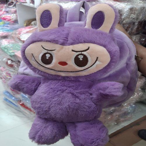 Picture of Labubu Purple Plush Backpack for Child