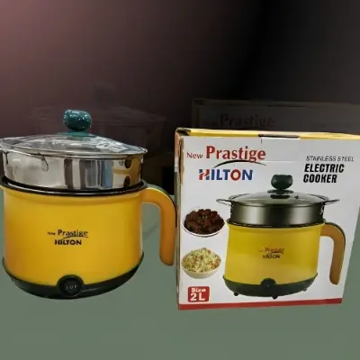 Picture of Prestige Hilton Stainless Steel Electric Multi Cooker – 2 Liter