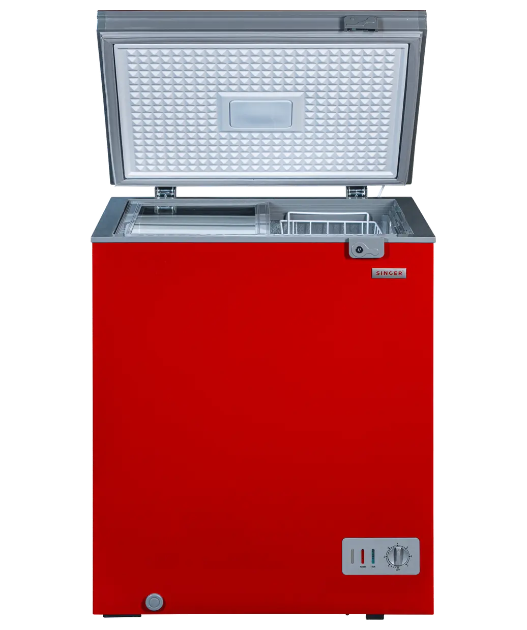 Picture of Singer Chest/Deep Freezer 148 Liter Red