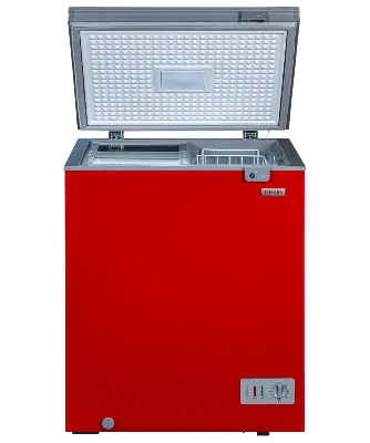 Picture of Singer Chest/Deep Freezer 148 Liter Red