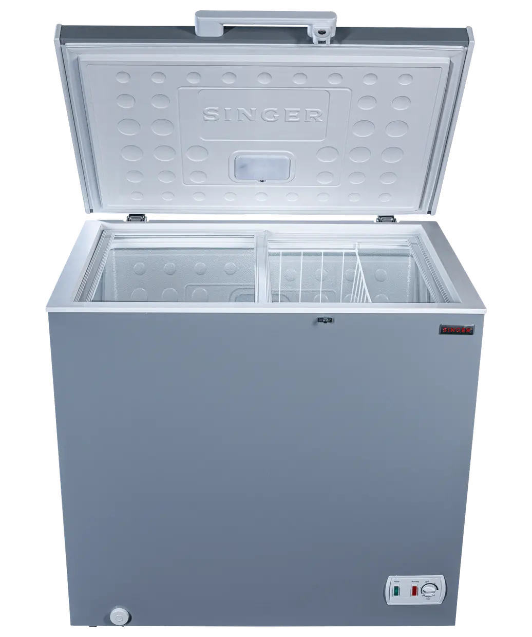 Picture of Singer Chest/Deep Freezer 200 Liter Metallic Silver