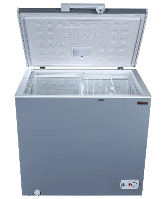 Picture of Singer Chest/Deep Freezer 200 Liter Metallic Silver