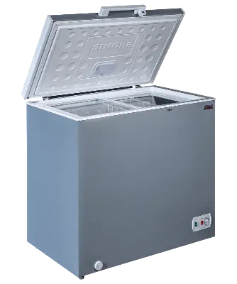 Picture of Singer Chest/Deep Freezer 200 Liter Metallic Silver