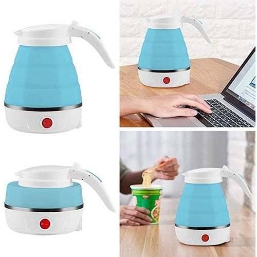 Picture of Portable Electric Foldable Water Boiler Easy to Carry Anywhere | MNK SHOP(Green)
