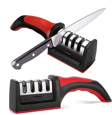 Picture of রান্নার ছুরি ধার করার আরামদায়ক হাতলযুক্ত টুল | MNK SHOP(Multicolor)