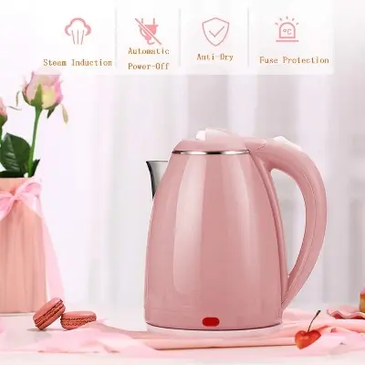 Picture of Electric Kettle – Fast, Safe, and Durable | MNK SHOP(Pink)