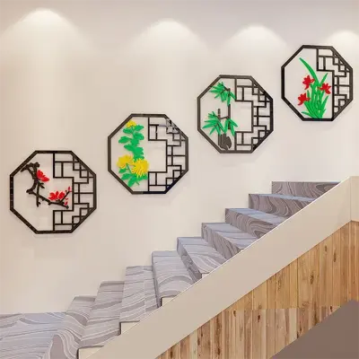 Picture of Acrylic 3D Wall/Stair Rounded Sticker