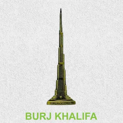 Picture of Burj Khalifa Showpiece