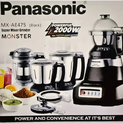 Picture of 2000 Watt Mixer Grinder Price Panasonic MX-AE475 Mixer Grinder best price in bd