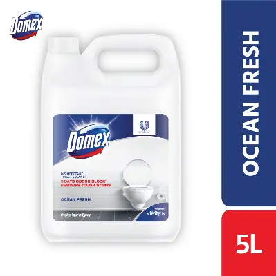 Picture of Domex Toilet Cleaning Liquid Ocean Fresh 5L