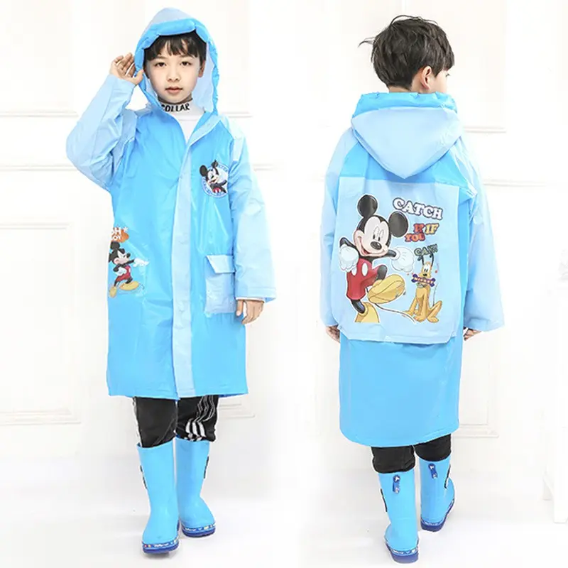 Picture of Children Raincoat Waterproof Boys Girls Cartoon Animal