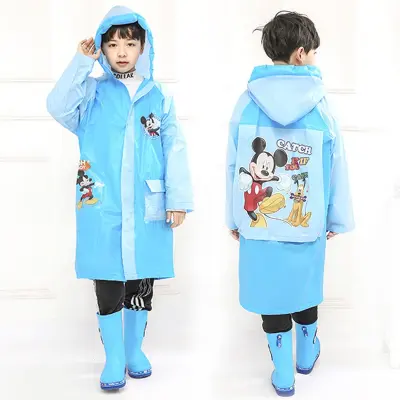 Picture of Children Raincoat Waterproof Boys Girls Cartoon Animal