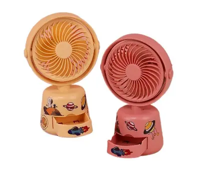 Picture of Mini USB Portable Fan Mute Desk Fan Melody Hand Fan Kawaii Toy Girl Boy Gift
