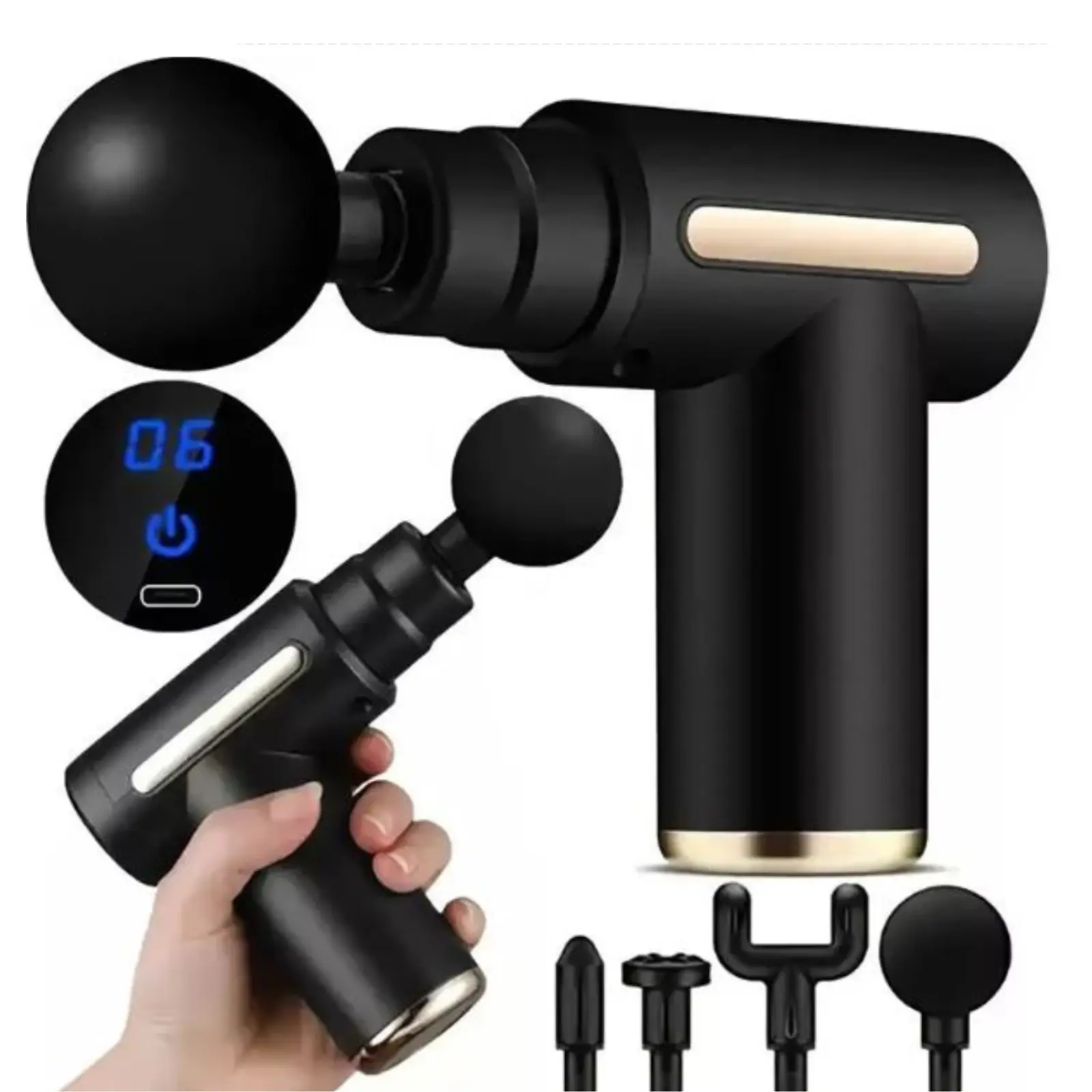 Picture of Body massage gun,Electric Vibration Body muscle massager Fascial Gun & Recovery device,fascia,body massage machine,Facial Body Massage Gun