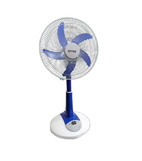 Picture of Defender TS-2986HRS 16" Rechargeable Fan AC-DC with LED Multi-Function China Fittings Blue 