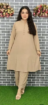 Picture of BUTTON GOWN-Nude