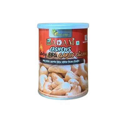 Picture of Mazzak Cashews Spicy BBQ Garlic Chicken 150gm Can