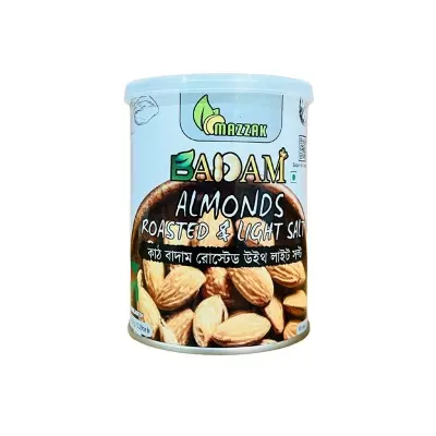 Picture of Mazzak Almonds Roasted & Light Salt 150gm CAN