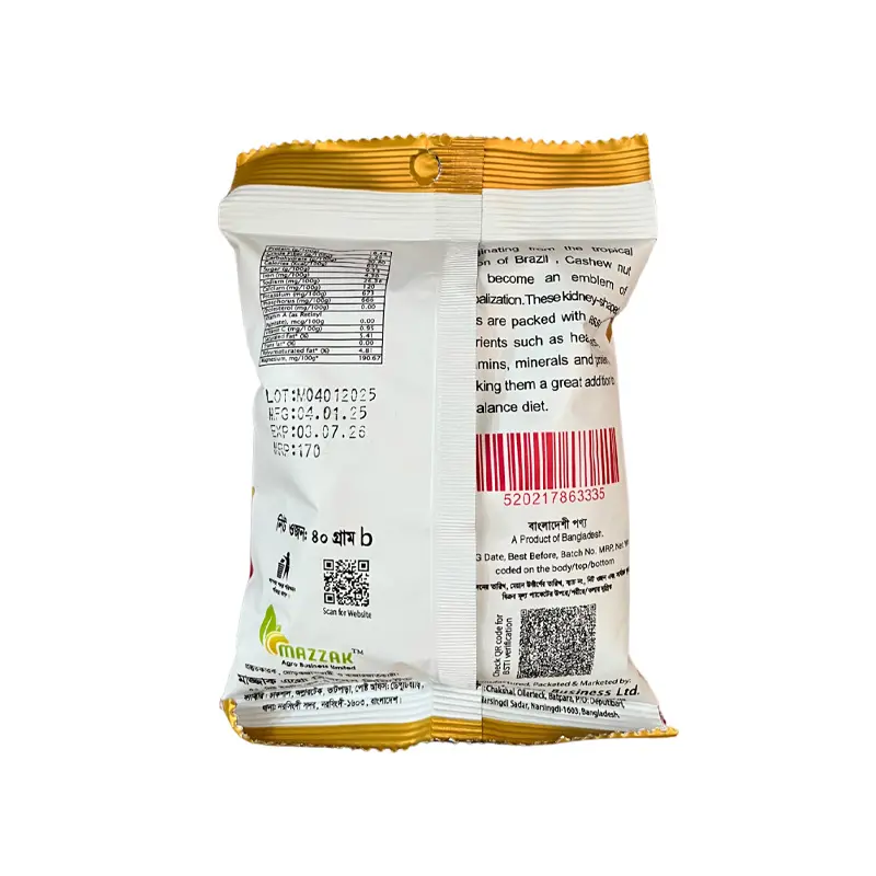 Picture of Mazzak Cashewnut Roasted Salt Tomato Flv 40gm Pkt