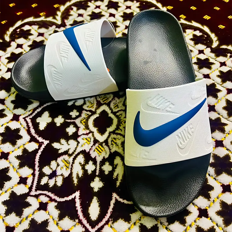 Picture of Lightweight Men’s Slide Sandals - White X Blue